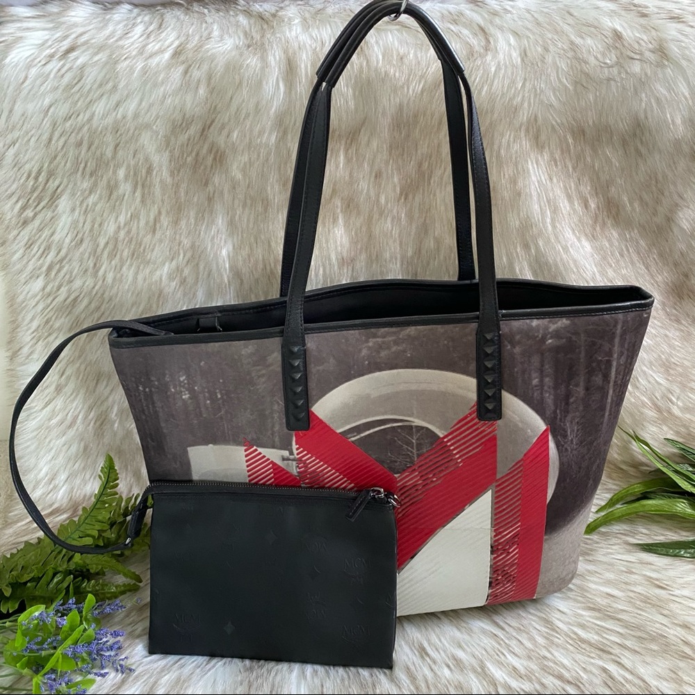 LAST CHANCE ⏰ MCM Moonwalk Tote With Small Pouch. Last price drop